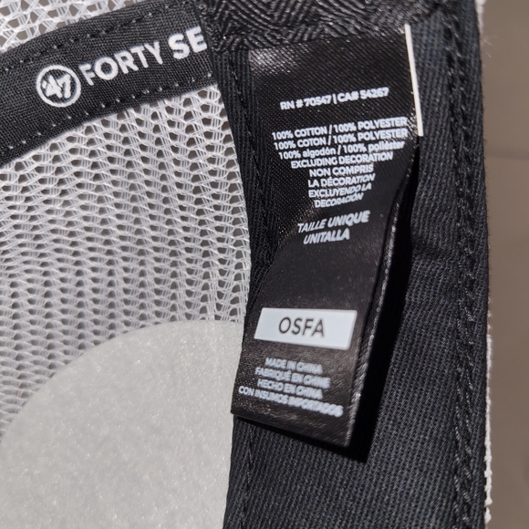 NWT Toronto Raptors Trucker Hat Style From 47 - Picture 4 of 4